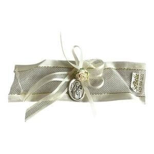 SoBelle Religious St. Therese Guardian Angel Crib Medal Silver Tone New